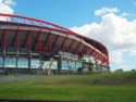 One of the soccer stadiums